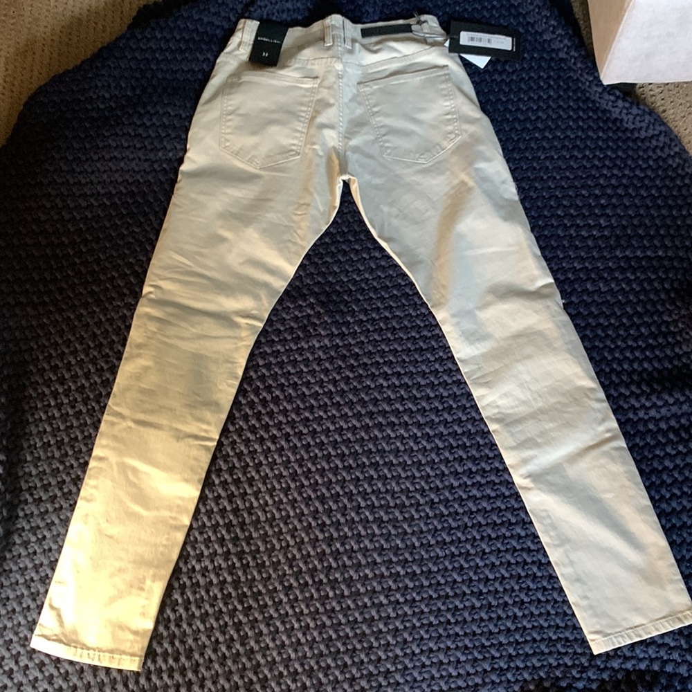 Men’s Embellish gray denim patchwork - Picture 4 of 9